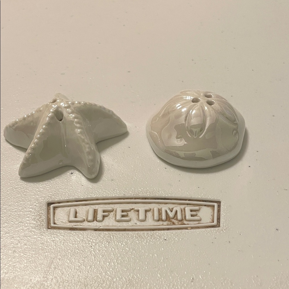 Mini Shakers Set Starfish Sand dollar - Picture 7 of 10